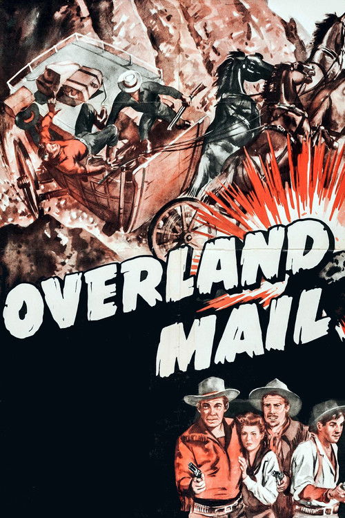Overland Mail (1942) poster