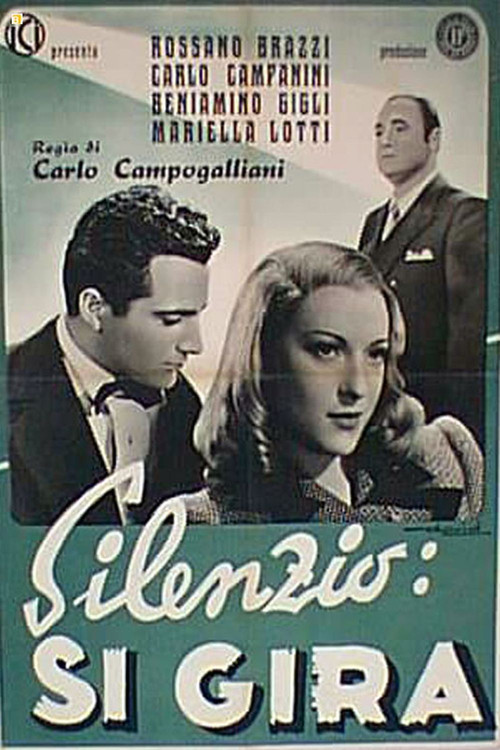 Silenzio, si gira! (1943) poster