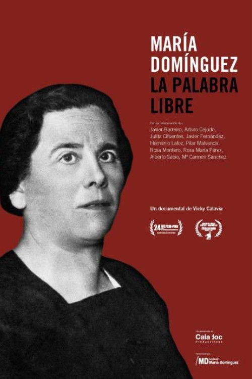 María Domínguez. La palabra libre (2015) poster
