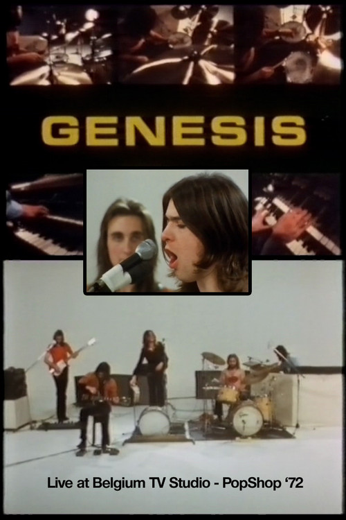 Genesis - Live at Belgium TV Studio, PopShop'72 (1972) poster