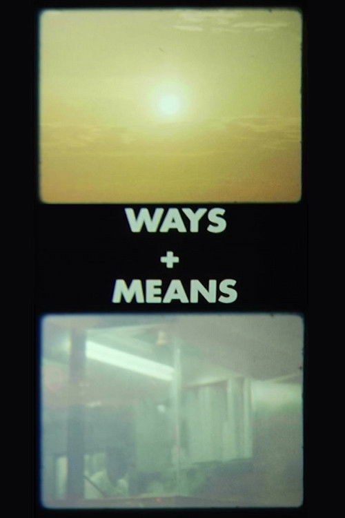 Ways + Means (2017) poster