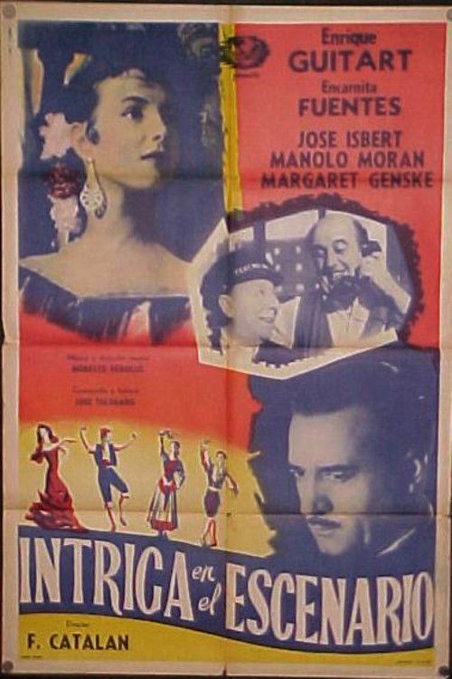 Intriga en el escenario (1954) poster