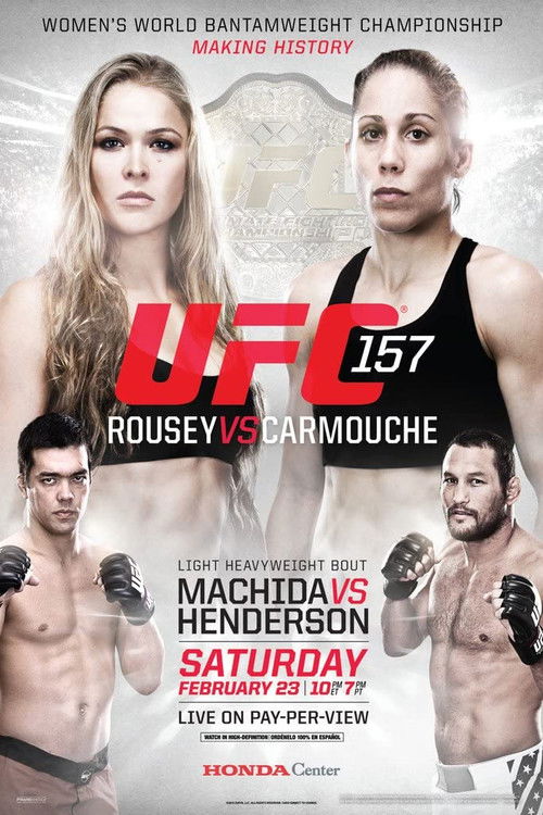 UFC 157: Rousey vs. Carmouche (2013) poster