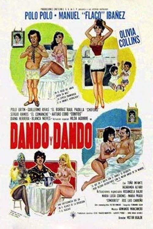 Dando y dando (1990) poster