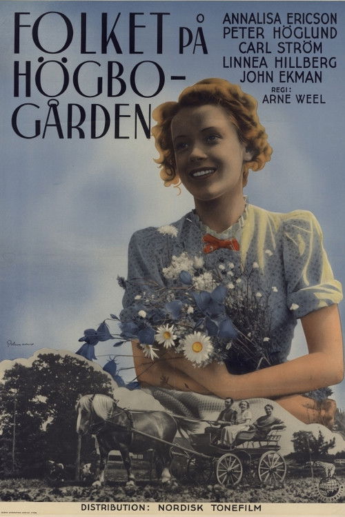 Folket på Högbogården (1939) poster