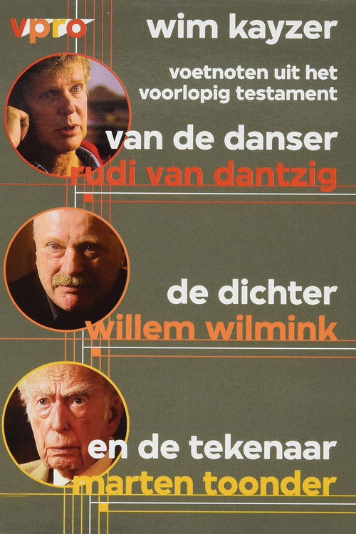 Voetnoten uit het voorlopig Testament (2002) poster