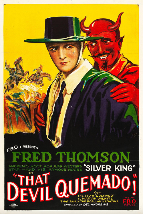 That Devil Quemado (1925) poster