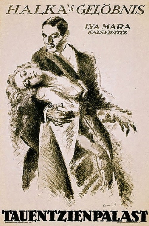 Halkas Gelöbnis (1918) poster
