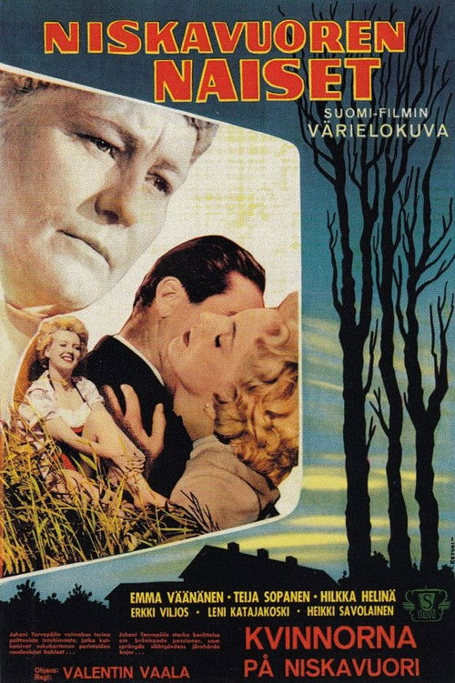 Niskavuoren naiset (1958) poster