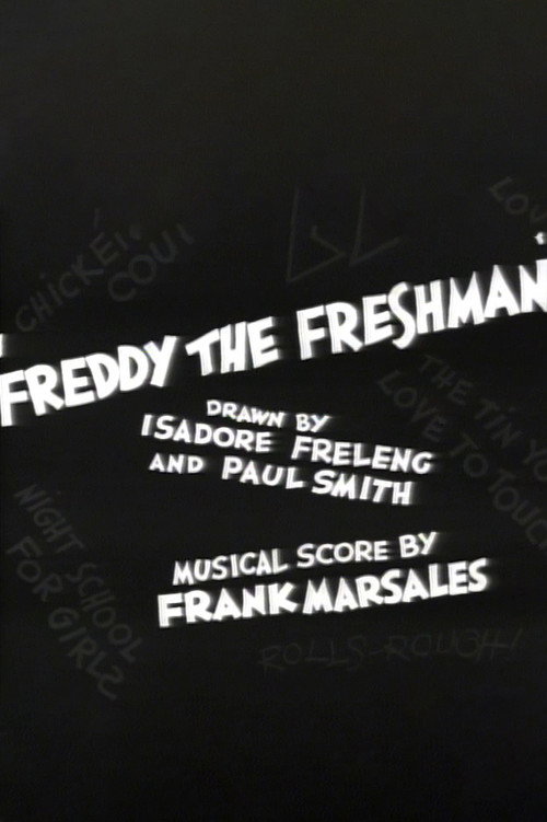 Freddy the Freshman (1932) poster