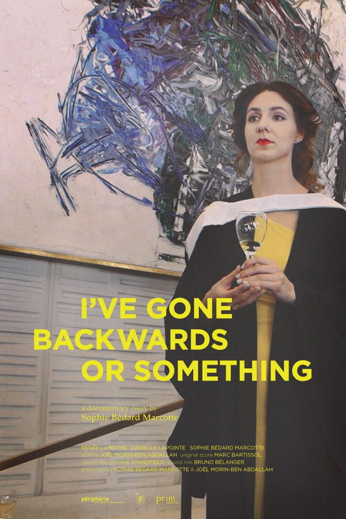 J'ai comme reculé, on dirait (2017) poster