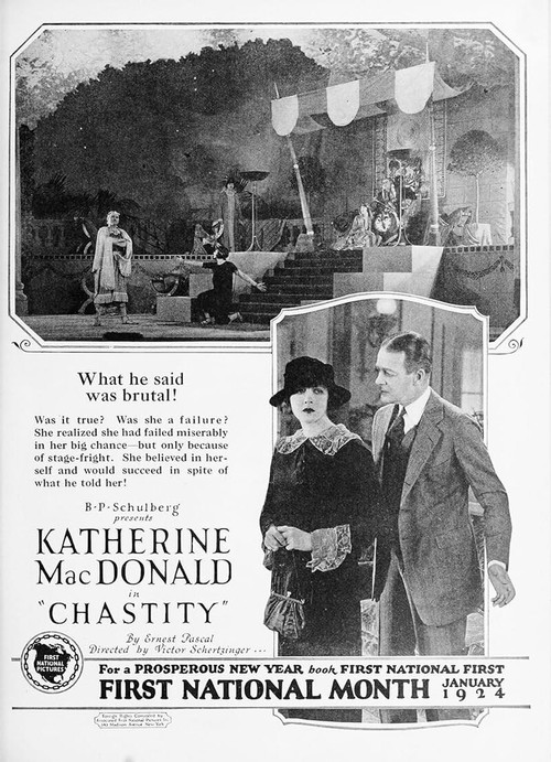 Chastity (1923) poster