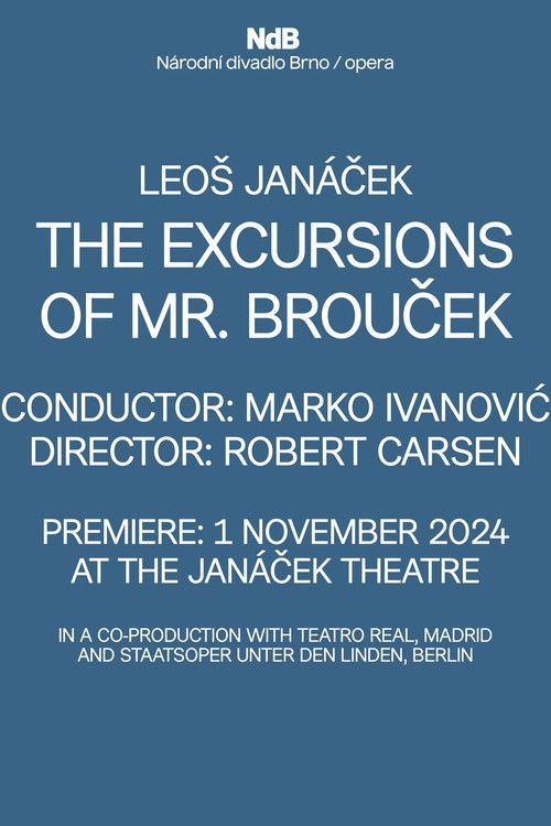 The Excursions of Mr. Brouček (2024) poster