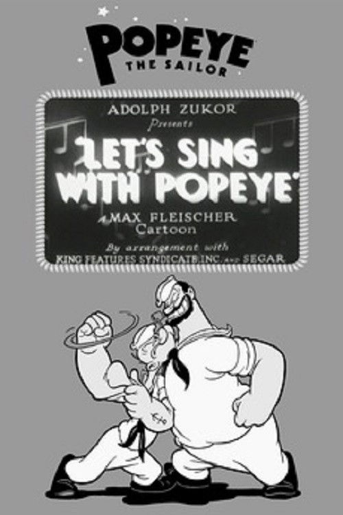 Let's Sing with Popeye (1934) poster