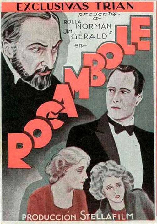 Rocambole (1933) poster