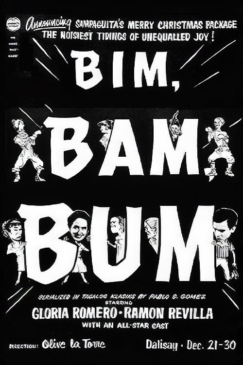 Bim, Bam, Bum (1955) poster