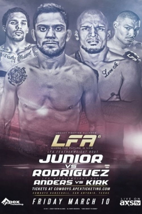 Legacy Fighting Alliance 6: Junior vs. Rodriguez (2017) poster