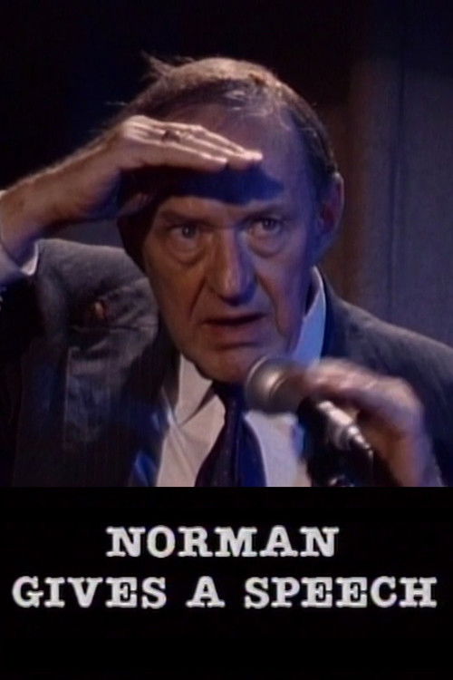 Norman Gives A Speech (1989) poster