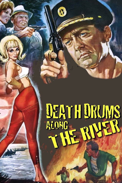 Death Drums Along the River (1963) poster