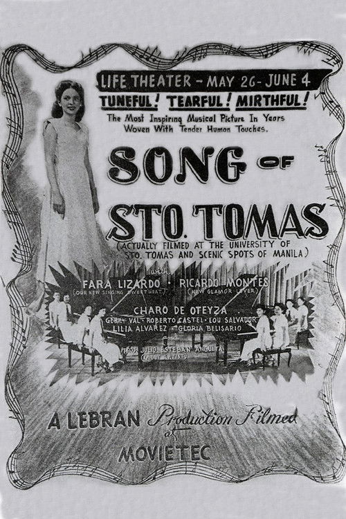 The Song of Sto. Tomas (1950) poster