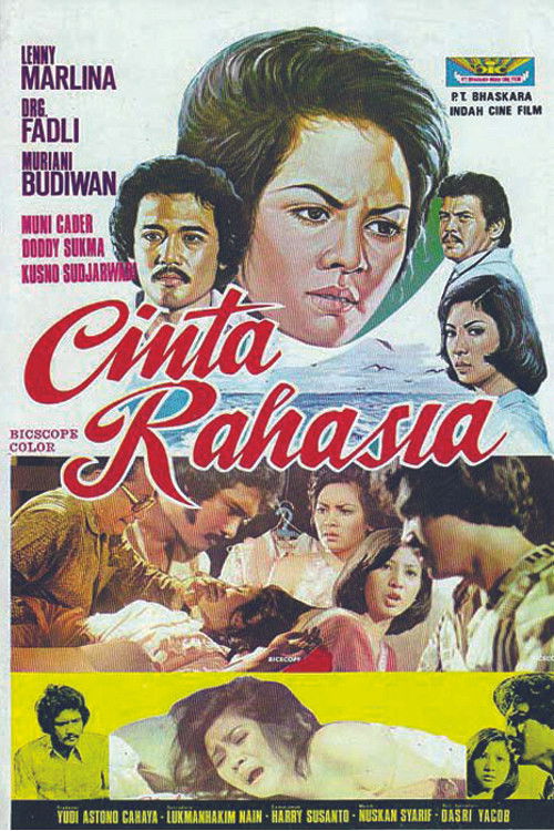 Cinta Rahasia (1976) poster