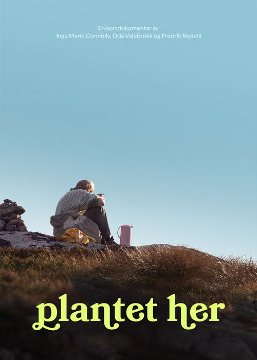 Plantet her (2024) poster