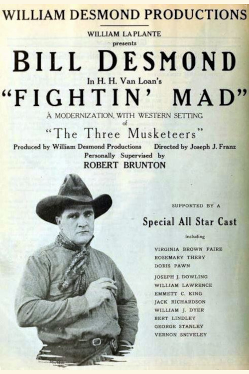 Fightin' Mad (1921) poster