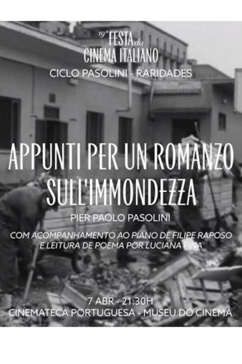 Appunti per un romanzo sull'immondezza (1970) poster