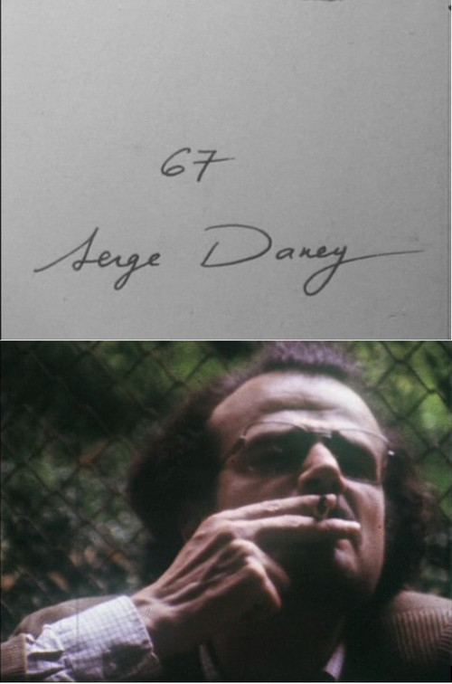 Cinématon N°67 Serge Daney (1980) poster