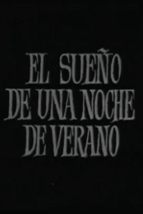 El sueño de una noche de verano (1971) poster