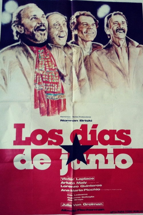 Los días de junio (1985) poster