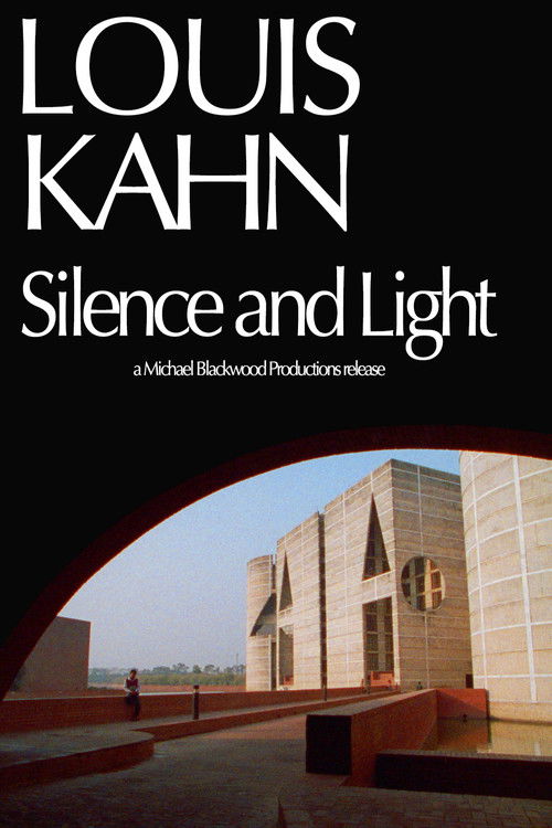 Louis Kahn: Silence and Light (1996) poster