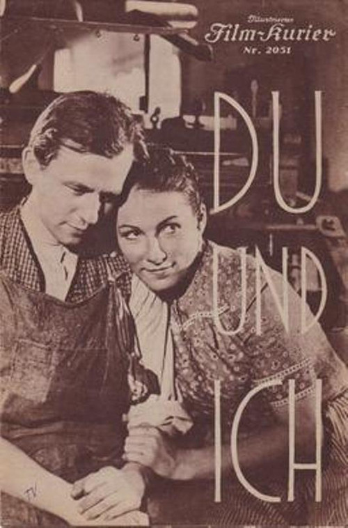 Du und ich (1938) poster