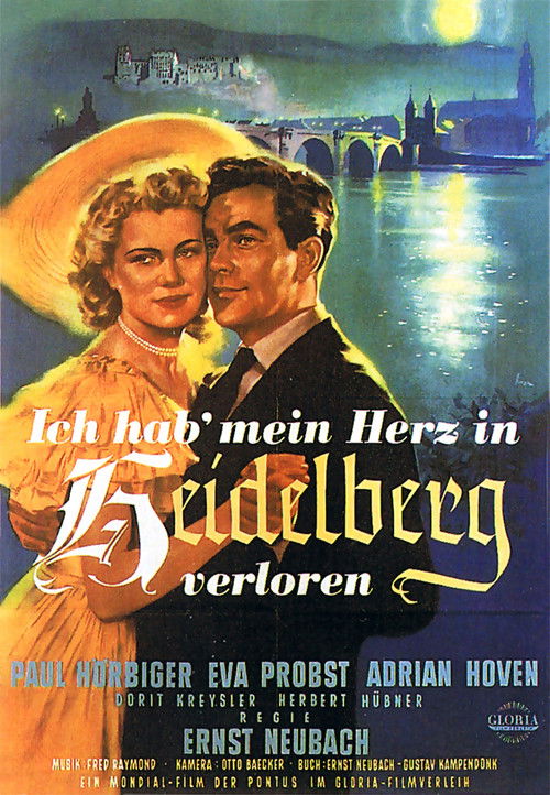 Ich hab’ mein Herz in Heidelberg verloren (1952) poster