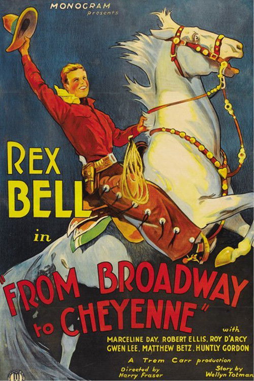 Broadway to Cheyenne (1932) poster