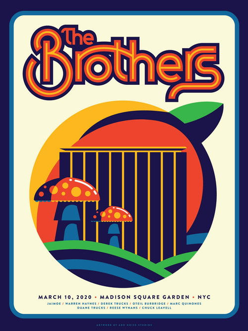 The Brothers - Madison Square Garden 3/10/2020 (2020) poster