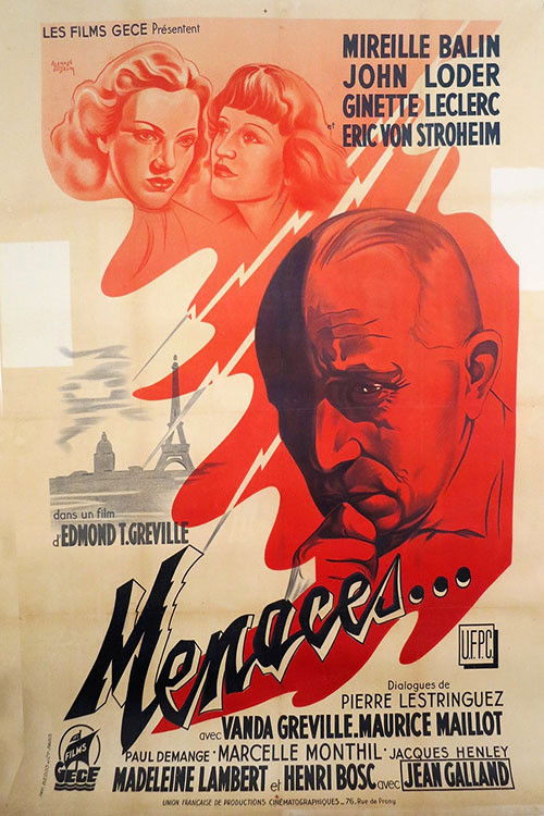 Threats (1940) poster