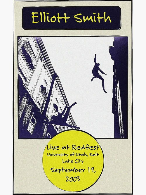 Elliott Smith live at Redfest (2003) poster