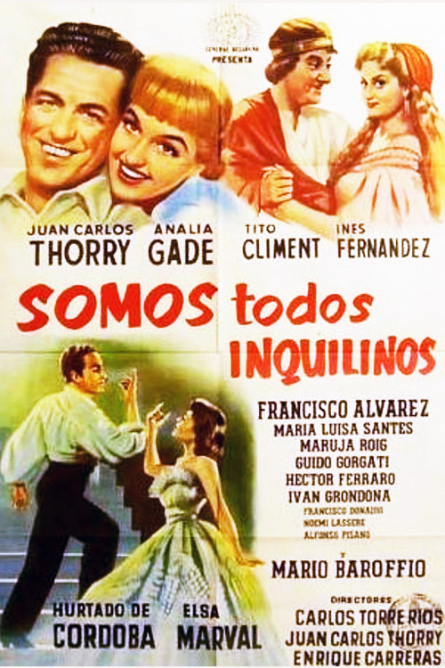Somos todos inquilinos (1954) poster