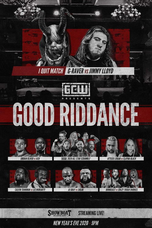 GCW Good Riddance (2020) poster
