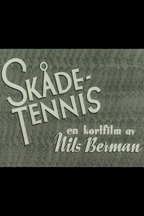 Skådetennis (1945) poster
