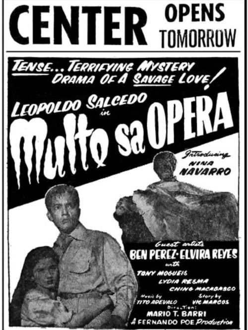 Ghost in the Opera (1954) poster