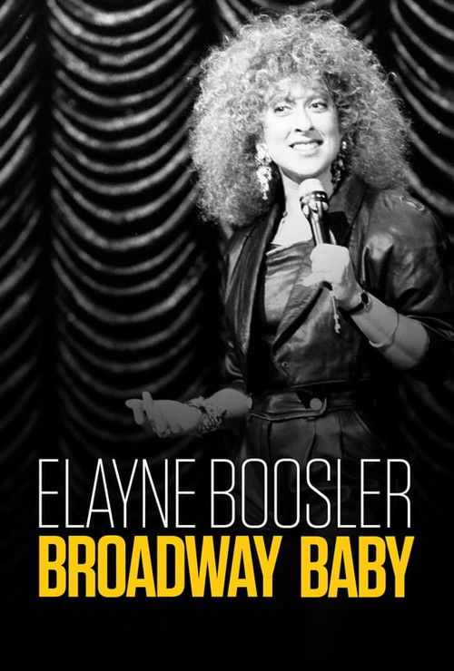Elayne Boosler: Broadway Baby (1987) poster