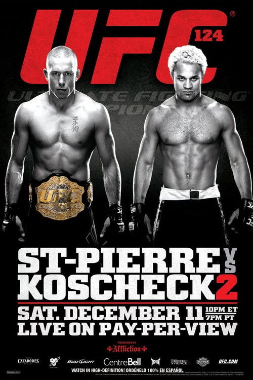 UFC 124: St-Pierre vs. Koscheck 2 (2010) poster