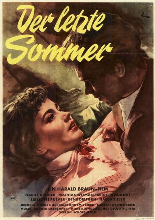 Der letzte Sommer (1954) poster