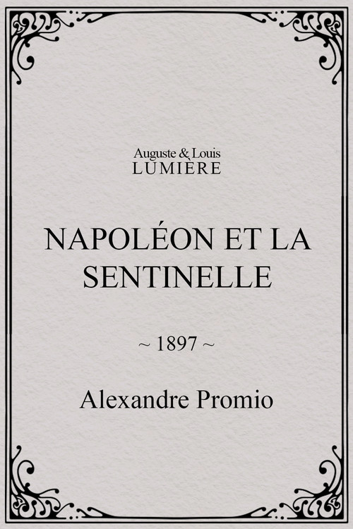 Napoléon et la sentinelle (1897) poster