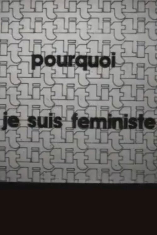 Questionnaire - Simone de Beauvoir: pourquoi je suis féministe (1975) poster