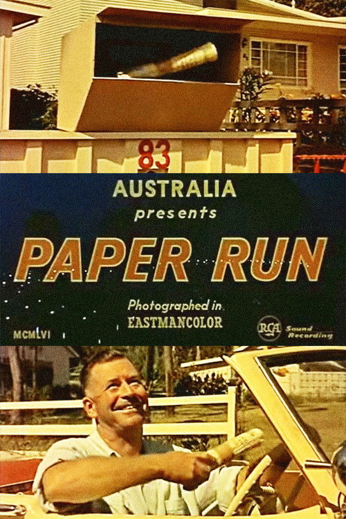 Paper Run (1956) poster
