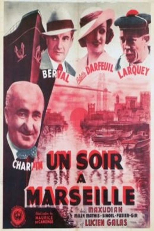 Un soir à Marseille (1938) poster