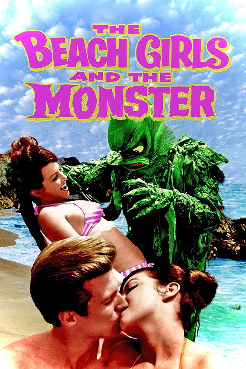 The Beach Girls and the Monster (1965) poster